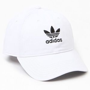 White Adidas Cap